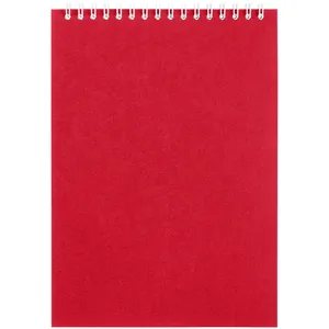 Блокнот Dali в клетку, красный заказать онлайн со своим дизайном в РПК КБ с доставкой и скидками