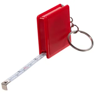 Брелок с рулеткой Square, ver.2, красный заказать онлайн со своим дизайном в РПК КБ с доставкой и скидками