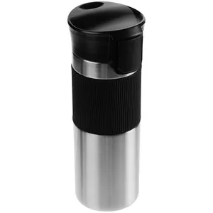 Термостакан Tralee XL, серебристый заказать онлайн со своим дизайном в РПК КБ с доставкой и скидками