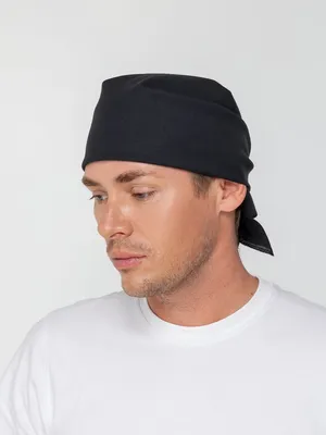 Бандана Overhead, черная заказать онлайн со своим дизайном в РПК КБ с доставкой и скидками