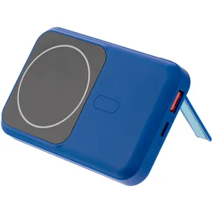 Магнитный беспроводной аккумулятор Top Force, 10000 мАч, cиний заказать онлайн со своим дизайном в РПК КБ с доставкой и скидками