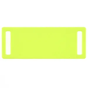 Шильдик металлический Kova, желтый неон заказать онлайн со своим дизайном в РПК КБ с доставкой и скидками