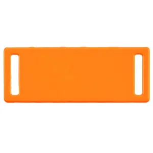 Шильдик металлический Kova, оранжевый неон заказать онлайн со своим дизайном в РПК КБ с доставкой и скидками