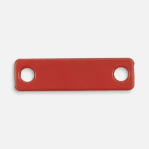 Шильдик металлический Alfa Liten, красный заказать онлайн со своим дизайном в РПК КБ с доставкой и скидками