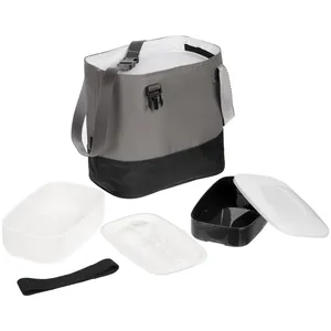 Набор ланчбоксов в термосумке Takk Mamma, серый заказать онлайн со своим дизайном в РПК КБ с доставкой и скидками