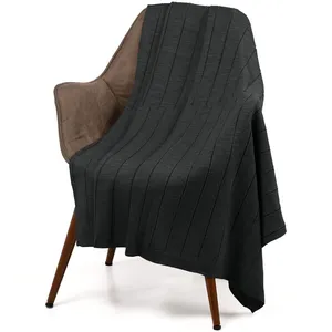 Плед Bambolay, темно-серый меланж заказать онлайн со своим дизайном в РПК КБ с доставкой и скидками