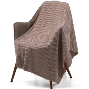 Плед Slumberland, бежевый меланж заказать онлайн со своим дизайном в РПК КБ с доставкой и скидками