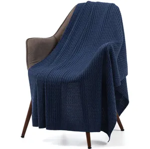 Плед Slumberland, синий (джинс) заказать онлайн со своим дизайном в РПК КБ с доставкой и скидками