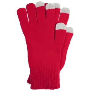 Перчатки сенсорные Urban Flow, красные заказать онлайн со своим дизайном в РПК КБ с доставкой и скидками