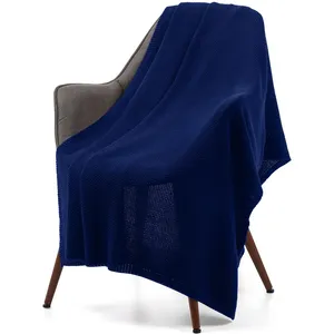 Плед Longview, темно-синий (сапфир) заказать онлайн со своим дизайном в РПК КБ с доставкой и скидками