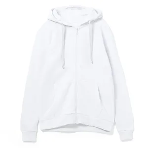 Толстовка на молнии с капюшоном Siverga 2.0, белая заказать онлайн со своим дизайном в РПК КБ с доставкой и скидками