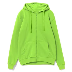 Толстовка на молнии с капюшоном Siverga Heavy 2.0, зеленое яблоко заказать онлайн со своим дизайном в РПК КБ с доставкой и скидками