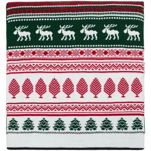 Шарф Mirakler, красный с зеленым заказать онлайн со своим дизайном в РПК КБ с доставкой и скидками