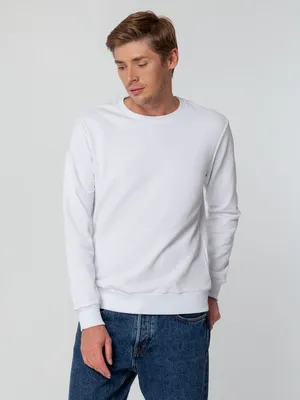 Свитшот унисекс Sublimatism, белый заказать онлайн со своим дизайном в РПК КБ с доставкой и скидками