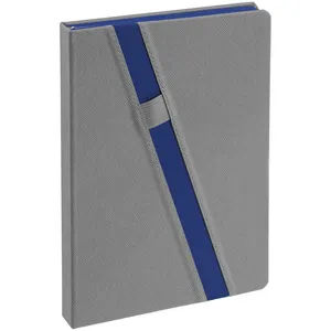 Ежедневник Rubikon на заказ, недатированный серо-синий заказать онлайн со своим дизайном в РПК КБ с доставкой и скидками