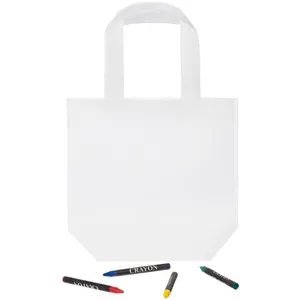 Сумка для раскрашивания Create, белая заказать онлайн со своим дизайном в РПК КБ с доставкой и скидками