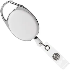 Ретрактор Access New с карабином, белый заказать онлайн со своим дизайном в РПК КБ с доставкой и скидками