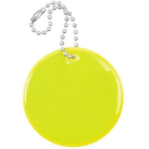 Светоотражатель Spare Care, круг, желтый неон заказать онлайн со своим дизайном в РПК КБ с доставкой и скидками