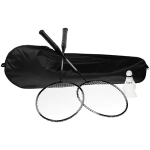 Набор для игры в бадминтон Gloucester, черно-серый заказать онлайн со своим дизайном в РПК КБ с доставкой и скидками