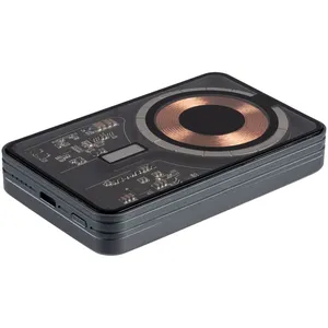 Магнитный беспроводной аккумулятор Cooper Ergo 5000 мАч, темно-серый заказать онлайн со своим дизайном в РПК КБ с доставкой и скидками