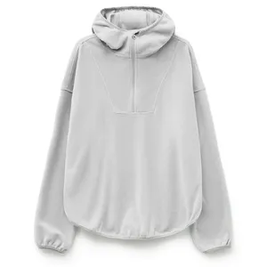 Заказать Анорак флисовый унисекс Fliska, светло-серый, размер XL/XXL с доставкой и скидками