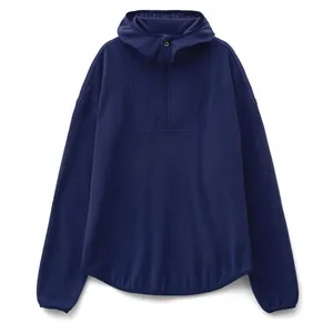 Анорак флисовый унисекс Fliska, темно-синий заказать онлайн со своим дизайном в РПК КБ с доставкой и скидками