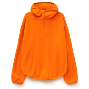 Заказать Анорак флисовый унисекс Fliska, оранжевый, размер XL/XXL с доставкой и скидками