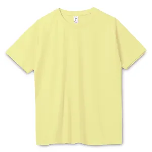 Футболка унисекс Regent 150, светло-желтая заказать онлайн со своим дизайном в РПК КБ с доставкой и скидками