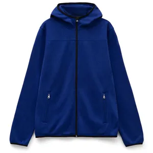 Куртка с капюшоном унисекс Gotland, синяя заказать онлайн со своим дизайном в РПК КБ с доставкой и скидками