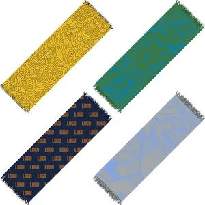 Палантин с бахромой на заказ Rinn Fint, полушерсть заказать онлайн со своим дизайном в РПК КБ с доставкой и скидками