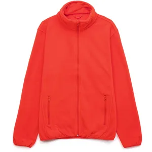 Куртка флисовая унисекс Nesse, красная заказать онлайн со своим дизайном в РПК КБ с доставкой и скидками