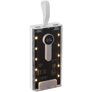 Аккумулятор Trellis Digital 10000 мАч, белый заказать онлайн со своим дизайном в РПК КБ с доставкой и скидками