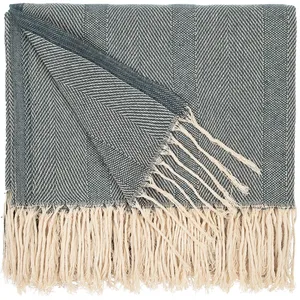 Плед «Сенеж», серо-синий заказать онлайн со своим дизайном в РПК КБ с доставкой и скидками