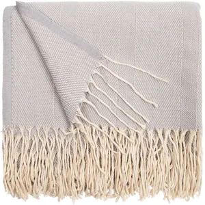 Плед «Сенеж», серый заказать онлайн со своим дизайном в РПК КБ с доставкой и скидками