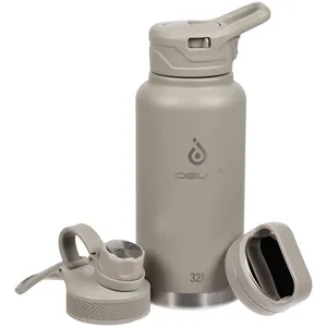 Термобутылка Fujisan XL, серая заказать онлайн со своим дизайном в РПК КБ с доставкой и скидками