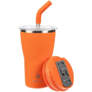 Термостакан Sapporo, оранжевый заказать онлайн со своим дизайном в РПК КБ с доставкой и скидками