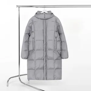 Пуховик унисекс Kapsula, серый заказать онлайн со своим дизайном в РПК КБ с доставкой и скидками