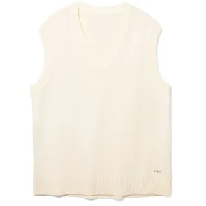 Жилет оверсайз унисекс Tad в сумке, молочно-белый заказать онлайн со своим дизайном в РПК КБ с доставкой и скидками