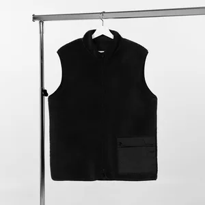 Жилет унисекс Oblako, черный заказать онлайн со своим дизайном в РПК КБ с доставкой и скидками