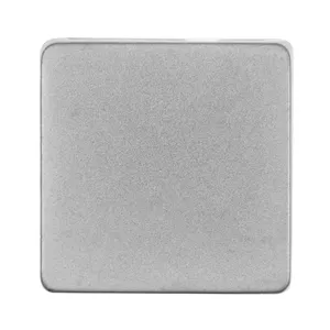 Квадратный шильдик на резинку Direct, матовый серебристый заказать онлайн со своим дизайном в РПК КБ с доставкой и скидками