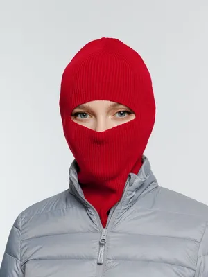Шапка-балаклава Helma, красная заказать онлайн со своим дизайном в РПК КБ с доставкой и скидками