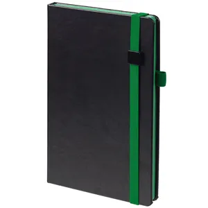 Ежедневник Ton Black, недатированный, черный с зеленым заказать онлайн со своим дизайном в РПК КБ с доставкой и скидками