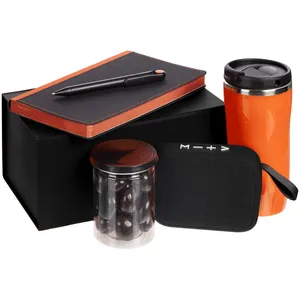 Набор Nice Twice Underway, черный с оранжевым заказать онлайн со своим дизайном в РПК КБ с доставкой и скидками