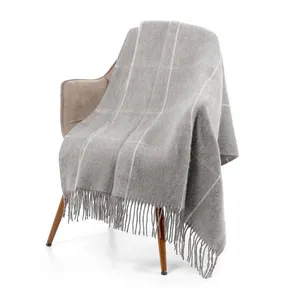 Плед «Шамони», серый заказать онлайн со своим дизайном в РПК КБ с доставкой и скидками