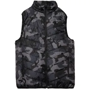 Жилет с подогревом Thermalli Valmorel, серый камуфляж заказать онлайн со своим дизайном в РПК КБ с доставкой и скидками