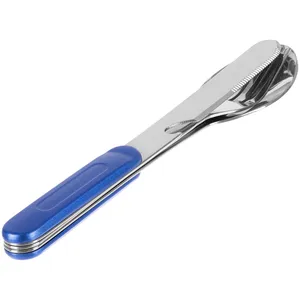 Набор походных столовых приборов Campsite, синий заказать онлайн со своим дизайном в РПК КБ с доставкой и скидками