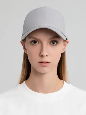 Бейсболка Kosmos, серая заказать онлайн со своим дизайном в РПК КБ с доставкой и скидками