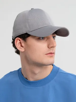 Бейсболка Dogoni, серая заказать онлайн со своим дизайном в РПК КБ с доставкой и скидками