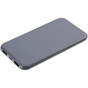 Аккумулятор Uniscend Starry с подсветкой, 5000 мАч, темно-серый заказать онлайн со своим дизайном в РПК КБ с доставкой и скидками