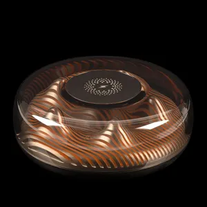 Станция для беспроводной зарядки с подсветкой apexPoint, черная заказать онлайн со своим дизайном в РПК КБ с доставкой и скидками